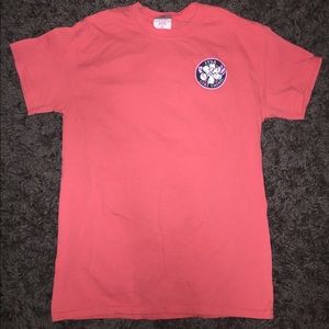 It's a girl thing tee, coral